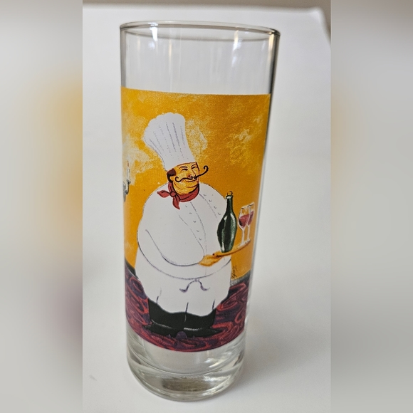 Lot of 7 Ocean Thailand vntg Chef's Special Tall Glasses rare EUC - Picture 4 of 4